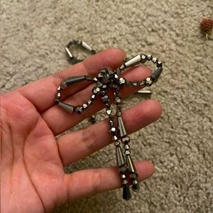 Madewell earrings & Bubble Bar earrings